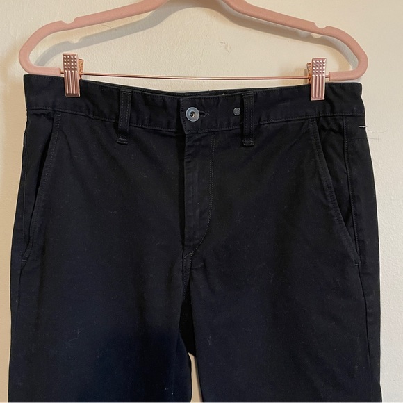 rag & bone | Standard Issue Black Cotton Skinny Pants 32 - Picture 2 of 6